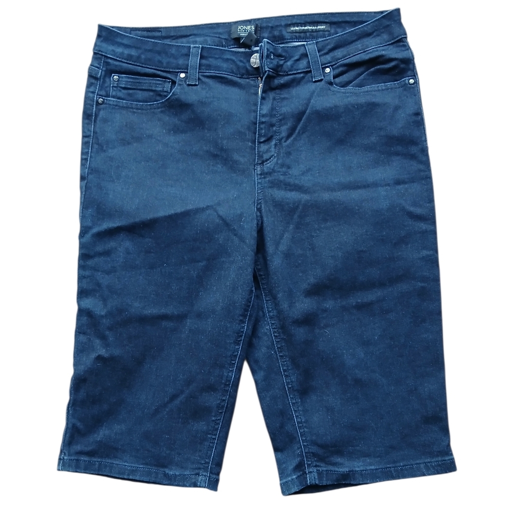 Jones New York Women's Size 8 Dark Blue Jean Shorts